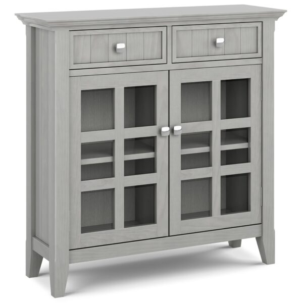 Acadian - Entryway Storage Cabinet - Fog Gray