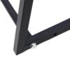 Heavy Duty Adjustable Garage Wall Multi-Tire Rack Storage - Black - Image 7