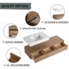 Modern Wall Mounted Bathroom Vanity With Resin Sink, Soft Close Drawer, Imitative - Imitative Oak - Image 7