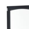 Tall Bathroom Storage Cabinet With Glass Doors, Free-Standing, Two Drawers, And Adjustable Shelves, MDF Board, Painted Perfect For Displaying Your Favorite Items - Black - Image 21