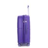 Expandable Hardshell Suitcase Double Spinner Wheels Pp Luggage Sets Lightweight Durable Suitcase & Tsa Lock, 3 Piece Set (20/24/28) - Purple - Image 14