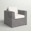 Patio Chair With Cushions - Gray - Image 12