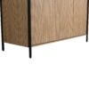 Modern Freestanding Bathroom Vanity With Adjustable Shelves - Light Coffee - Image 12