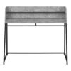 Computer Desk For Home Office, Laptop, Storage Shelves, Elegant Design - Gray - Image 2