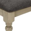 Dining Chair, Upholstered, Side, Transitional (Set of 2) - Gray - Image 11
