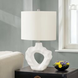 Lighting, Table Lamp, Modern - Cream