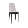 Modern Style Dining Chair (Set of 4), High Quality With Thick Cushions Metal Legs - White - Image 10