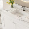 43" Bathroom Vanity, Multi Functional Cabinet - White - Image 10