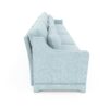Four Seater Chenille Sofa With Lumbar Pillow Ergonomic Design Frame - Sky Blue - Image 25