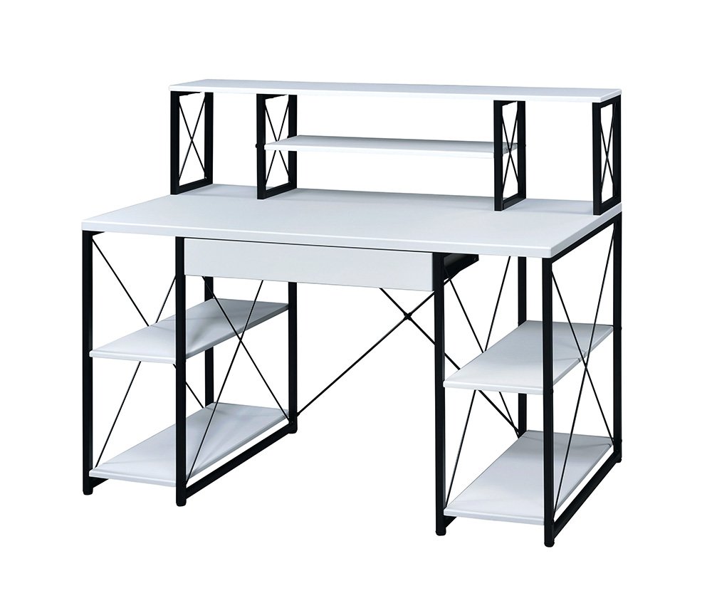 Amiel - All Purpose Writing Desk - White - Image 7