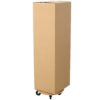 Furniture Moving Dolly, Heavy Duty Wood Rolling Mover With Wheels For Piano Couch Fridge Heavy Items, Securely Holds 500 Lbs (2 Piece Round Platform) - Natural - Image 12