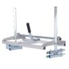 Portable Chainsaw Mill Aluminum Steel Planking Lumber With Adjustable Milling Bar 14 To 24" - Silver - Image 8