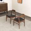 Daisy - Dining Chair (Set of 2) - Black / Wood - Image 15