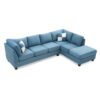 Malone - Sectional - Aqua - Image 2