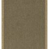 Earth - 2'7" X 7'3" Indoor, Outdoor Area Rug Polypropylene - Jute / Black - Image 3