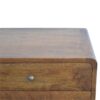 Curved Nightstand - Chestnut - Image 9