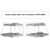 Adam - Twin Over Full Metal Bunk Bed - White - Image 8