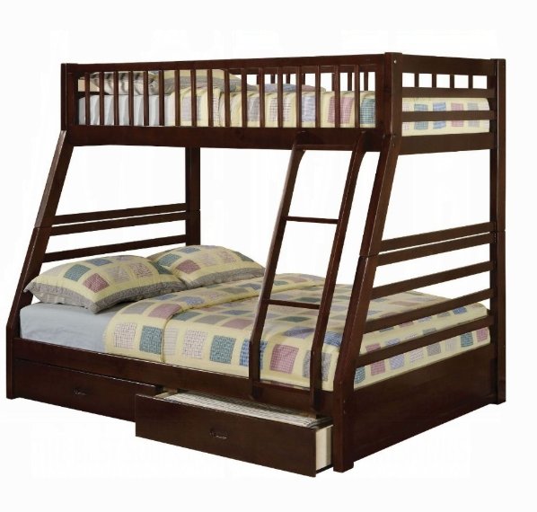Jason - Twin Full Bunk Bed - Espresso - Image 5
