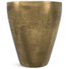 Cavan - Cast Aluminum Side Table - Antique Brass - Image 4