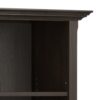 Amherst - 5 Shelf Bookcase - Brown - Image 9