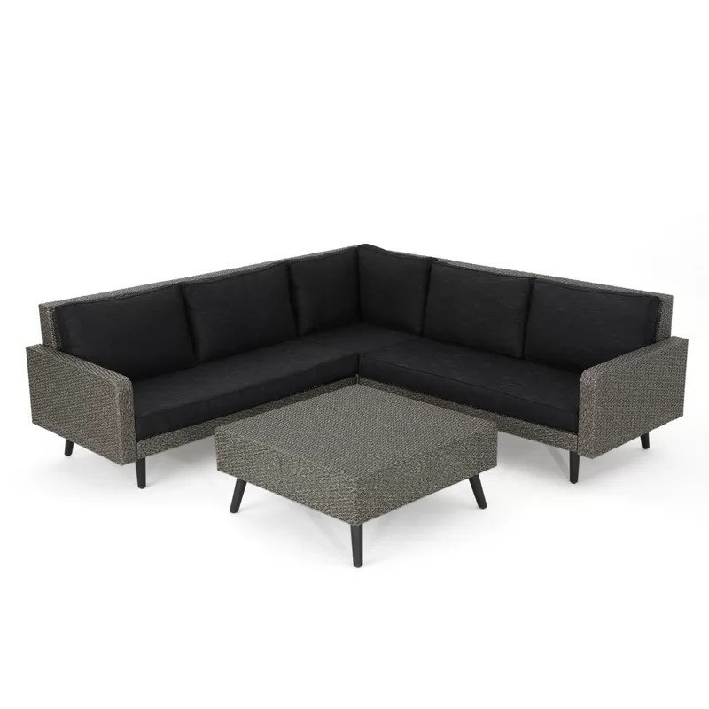 Tahiti - Sofa Set - Black - Image 2