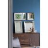 Distressed Square Accent Mirror, Wall Mirror For Living Room, Entryway, Office, Bedroom, Hallway - Silver - Image 4