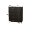 Clayten - Eastern King 3 Pieces Bedroom Set (Bed, Nightstand, Chest) - Espresso - Image 7