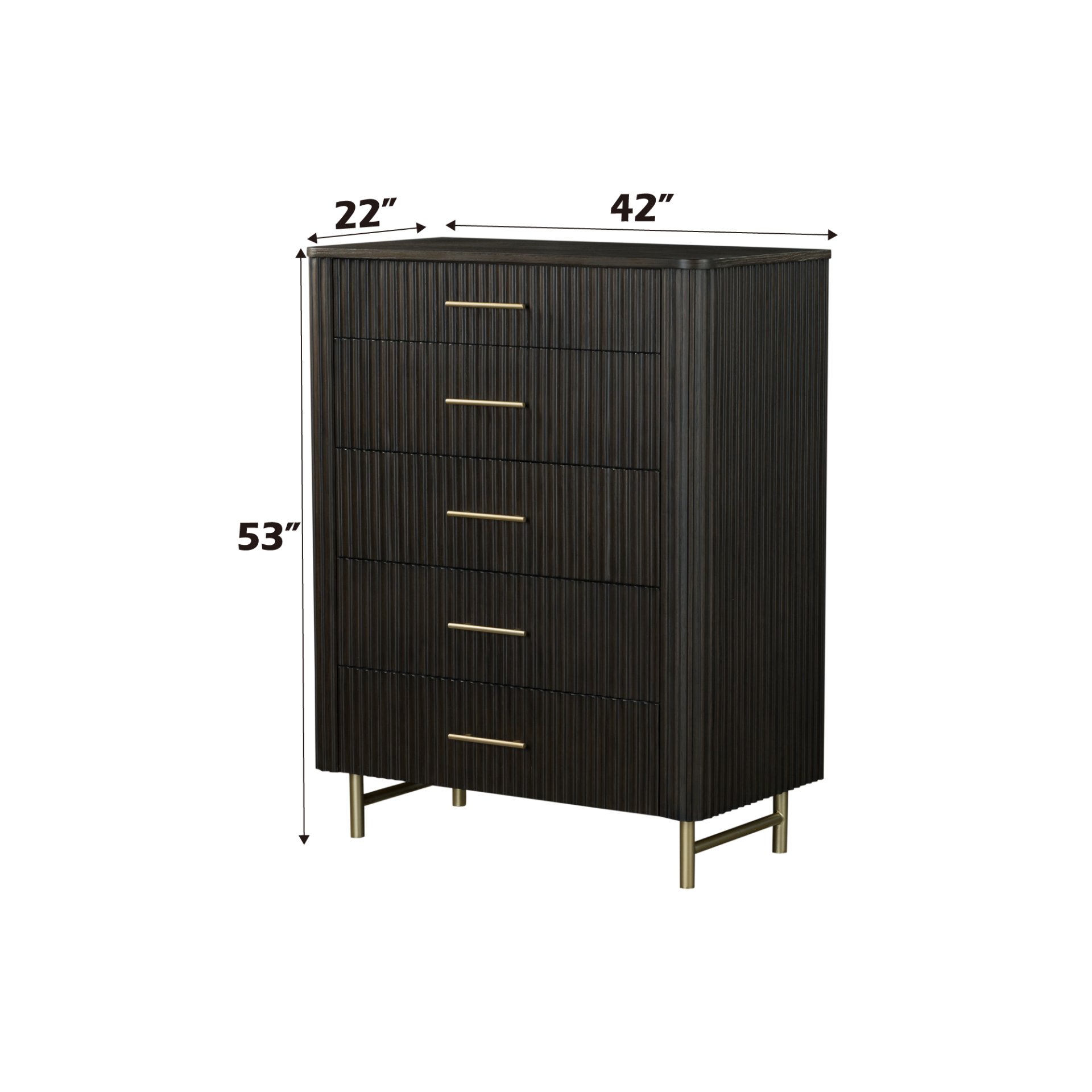 Clayten - Eastern King 3 Pieces Bedroom Set (Bed, Nightstand, Chest) - Espresso - Image 7