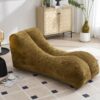 Creative Bean Bag Sofa Chair With High Quality Sponge Filling - Brown - Image 2