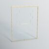 Double Sliding Shower Door, Semi Frameless Bypass Bathroom Sliding Door With 1 / 4" (6Mm) Tempered Glass For Walk In Shower - Brushed Gold - Image 12