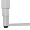 Computer Desk, Home Office, Standing, Adjustable, Laptop, Contemporary And Modern - White - Image 9