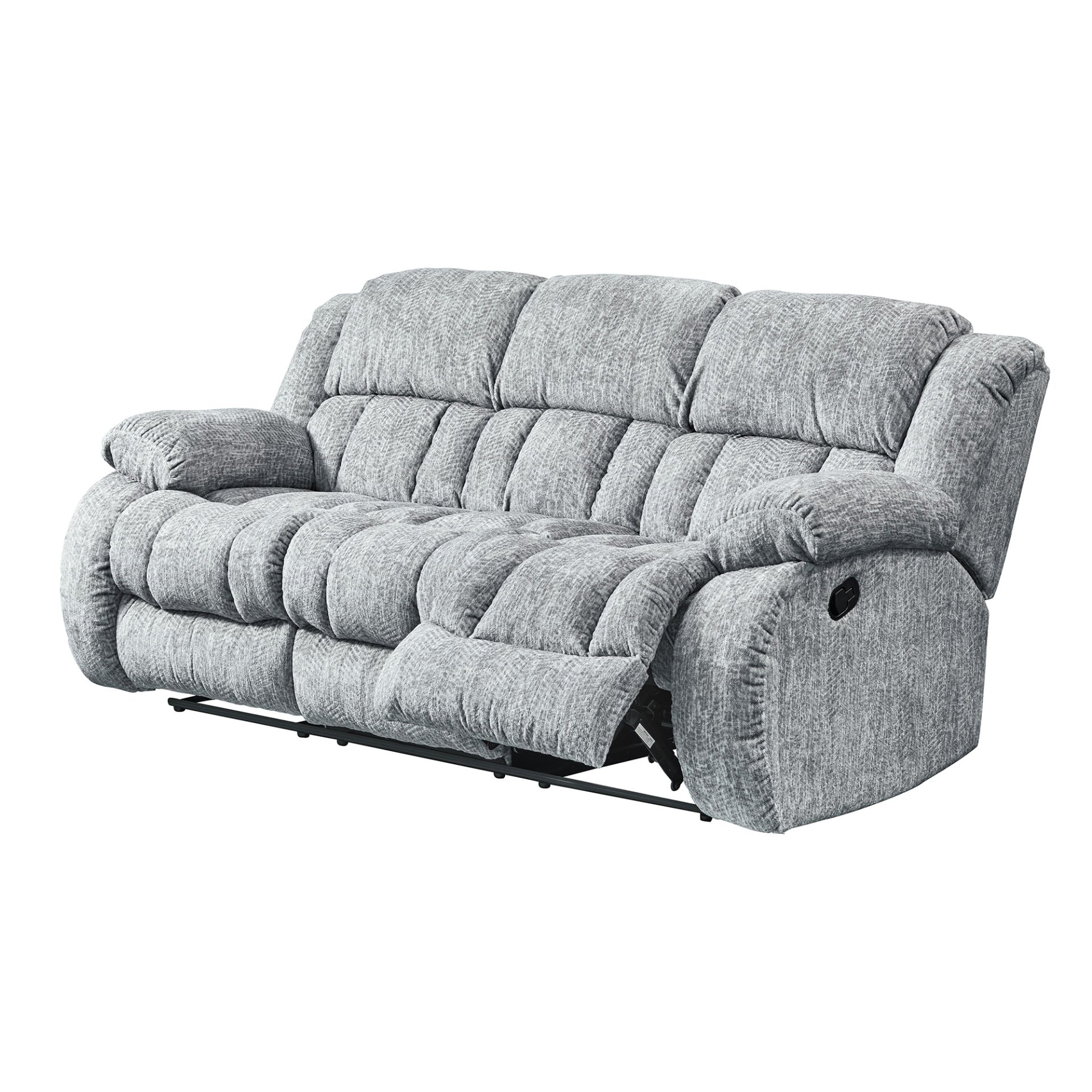 Stonic - Reclining Sofa And Loveseat - Gray - Image 8