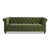 Alto - Tufted Chesterfield Sofa - Olive Green - Image 2