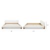 Alpine - King Puffy Modern Platform Bed - Ivory White - Image 12