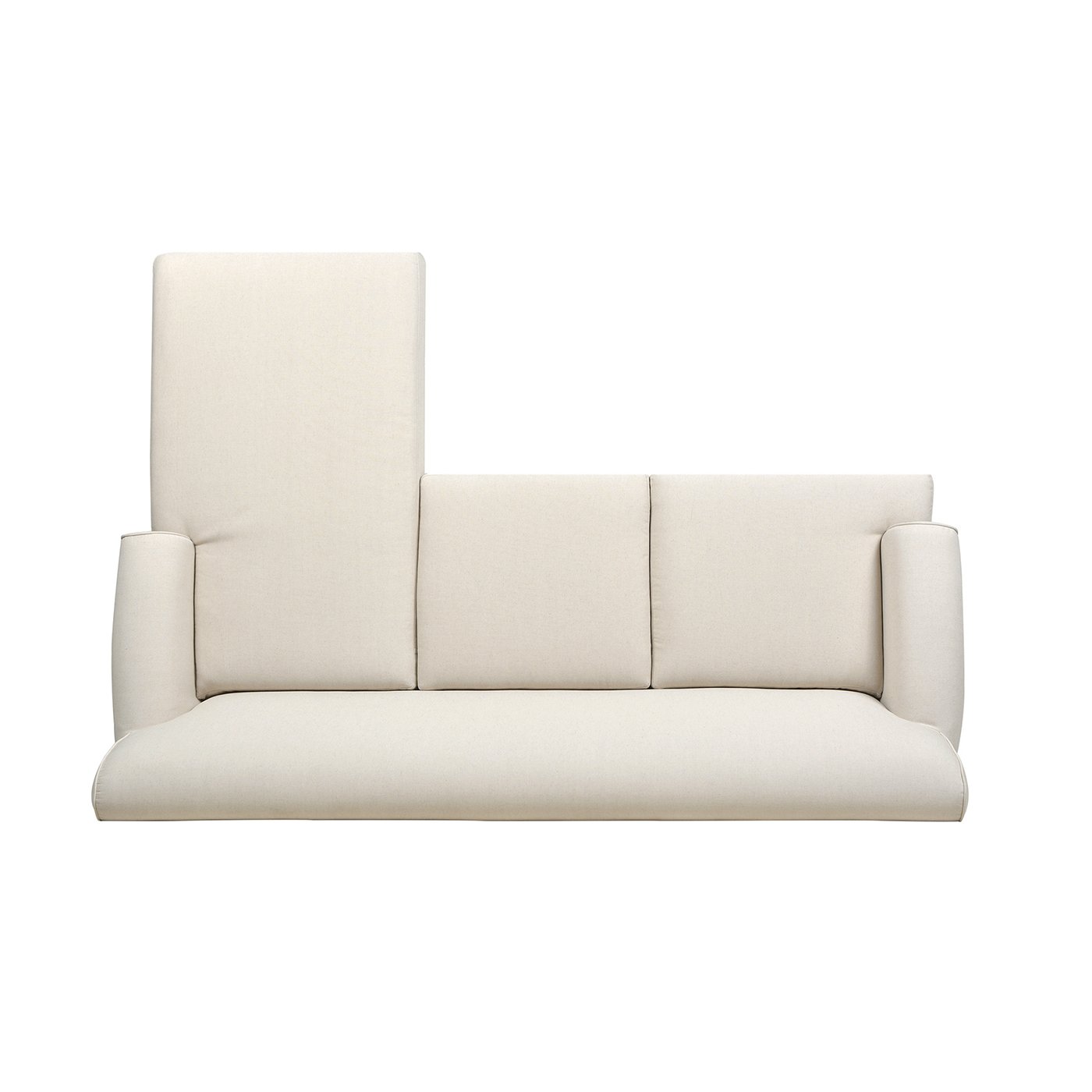 Alana - L-Shape Reversible Sectional Sofa - Light Beige - Image 6