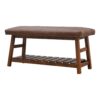 Buffalo - Hide Hallway Bench - Brown - Image 5