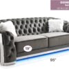Sapphire - Sofa - Gray - Image 6