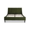 Aspen - Queen Vertical Tufted Modern Headboard Platform Bed Set - Olive Green - Image 14
