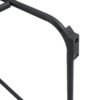 (Set of 2) Modern Minimalist Style Material Bar Stools, Suitable For Kitchen, Bar And Modern Home Design - Black - Image 20