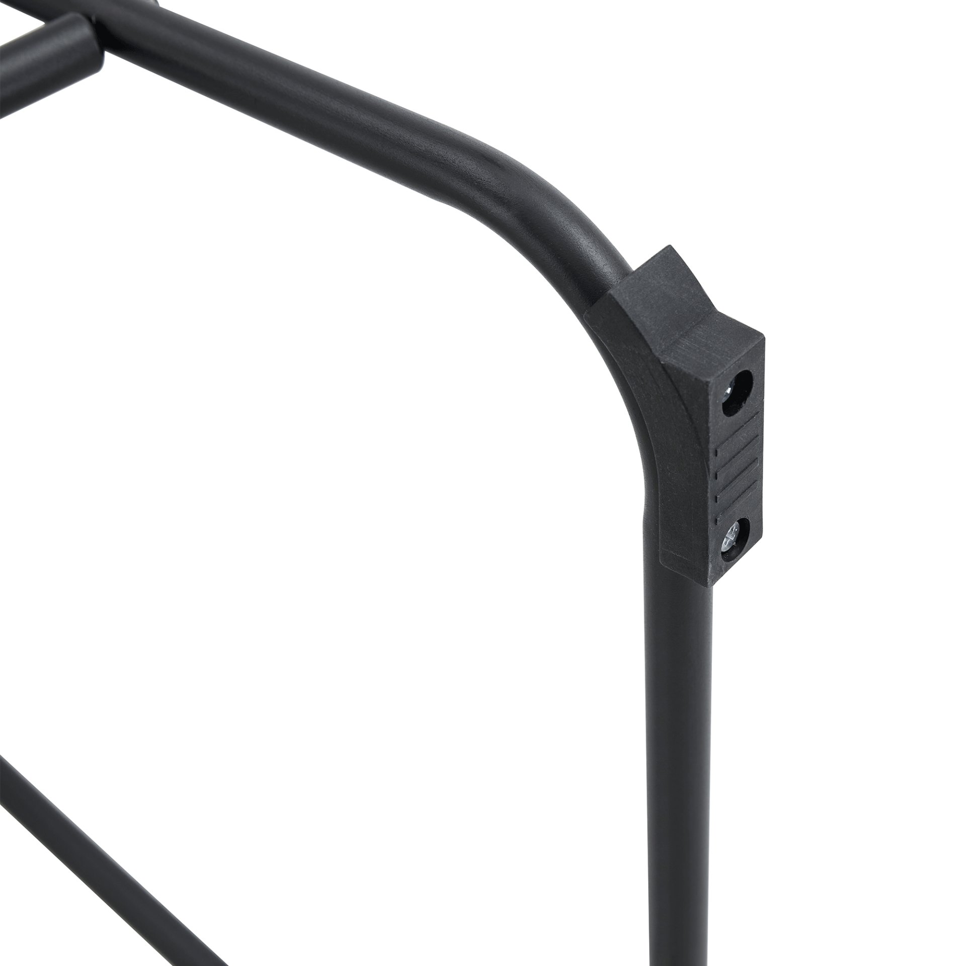 (Set of 2) Modern Minimalist Style Material Bar Stools, Suitable For Kitchen, Bar And Modern Home Design - Black - Image 20
