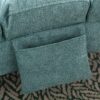 Ergonomic Electric Massage Chaise Lounge With Remote Control, 5 Modes For Relaxation - Teal - Image 13