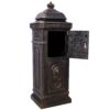 Mailboxes Residential Large Capacity Letter Box Aluminum - Bronze - Image 2