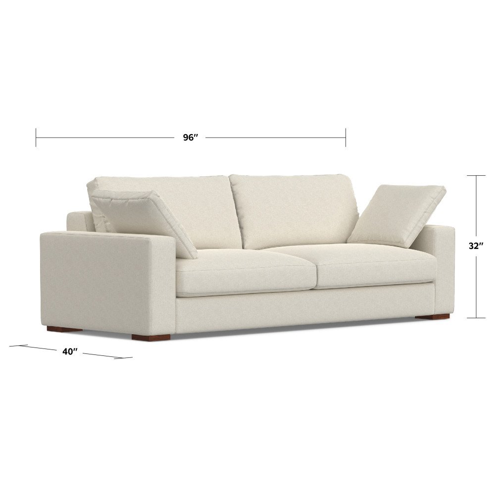 Charlie - Deep Seater Sofa, Upholstered - Cream - Image 11