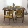 Carlos - Solid Back Side Chair (Set of 2) - Dark Yellow - Image 8