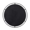 Theodor - Mirror With Industrial Design Round Mirror With Metal Frame For Wall Decor & Entryway Console Lean Against Wall - Black - Image 9