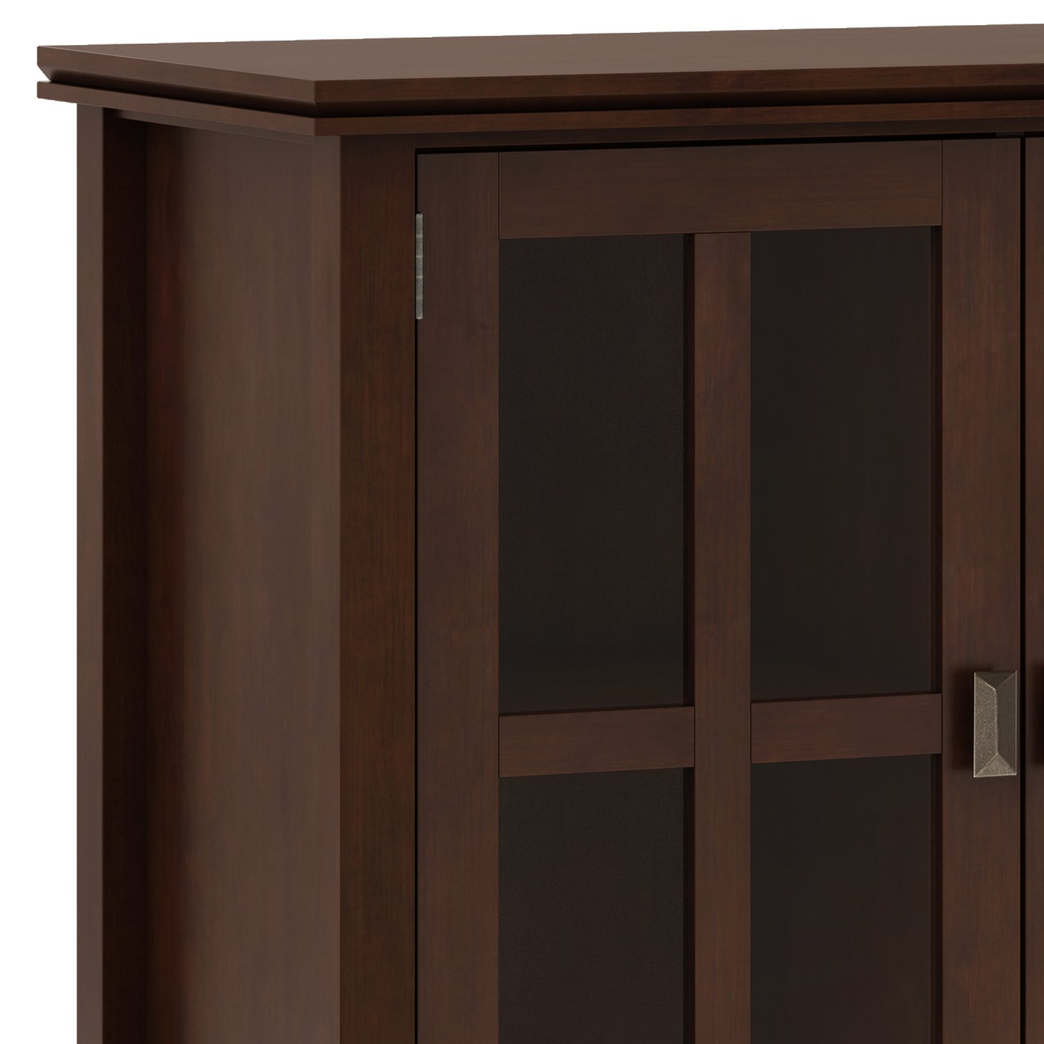 Artisan - Wide 4 Door Storage Cabinet - Russet Brown - Image 3