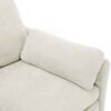 Cozy Upholstered Loveseat Sofa Oversized Comfy Comfy Cloud Sofa Double Cushion Loveseat Sofa Plush Cushion Sofa Couch For Living Room - Beige - Image 20