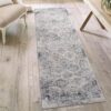 Payas - 2' X 8' Traditional Runner Rug - Cream / Anthracite - Image 2