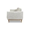 Haven - Flange Arm Oak Sofa - Marled Gray - Image 10
