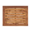Kinesis - Outdoor Side Table With Slatted Top And Wood Frame - Teak - Image 8